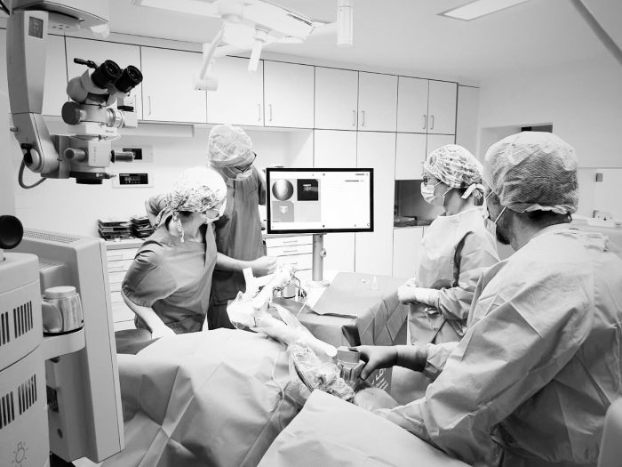 Femto-Laser-Behandlung